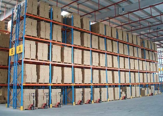 গুণ  Steel Warehouse Storage Shelving Units / Heavy Duty Pallet Racks Manufacturers কারখানা