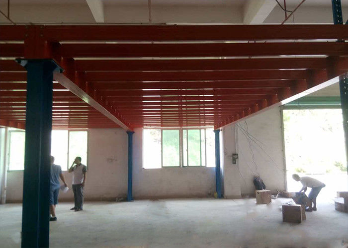 কাস্টমাইজড র্যাক সমর্থিত মেজানাইন মেঝে বড় স্ট্রোজে উচ্চ লোড ক্ষমতা জন্য