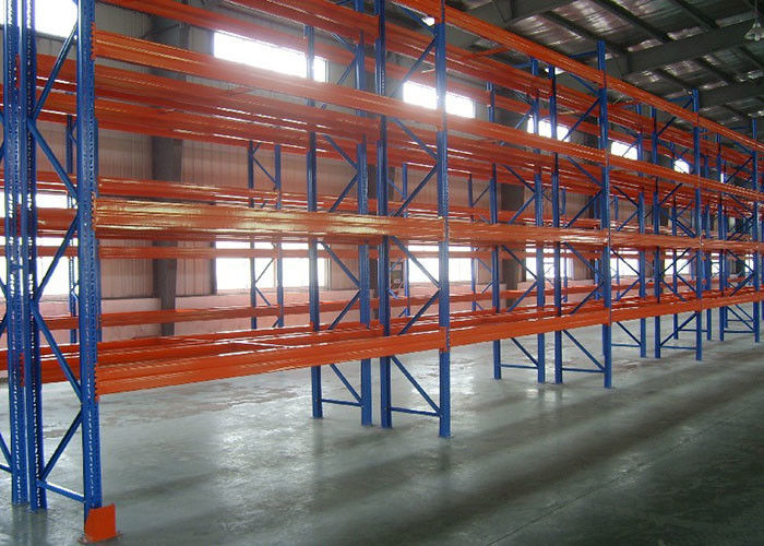 ইন্ডাস্ট্রিয়াল ভারী দায়িত্ব স্টোরেজ র্যাক, ওয়ার্প বিম গুদাম স্টোরেজ সমাধান তাক ইউনিট