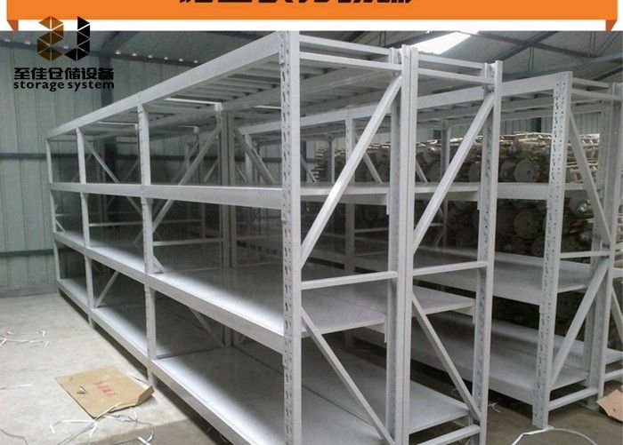 পাওয়ার লেপযুক্ত জারা সুরক্ষা 2000-6500 মিমি উচ্চতা ধাতু তাক সিস্টেম