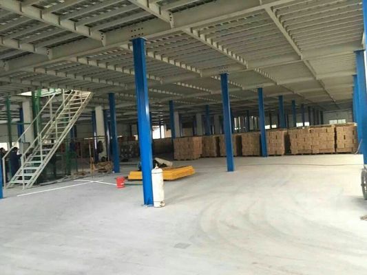 নিরাপত্তা ইস্পাত কাঠামো শিল্প Mezzanine মেঝে, একত্রিত Mezzanine স্টোরেজ প্ল্যাটফর্ম