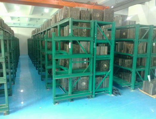 নিয়মিত ইনজেকশন ছাঁচ স্টোরেজ Racks 2 স্তর - 6 স্তর ইস্পাত স্টোরেজ তাক