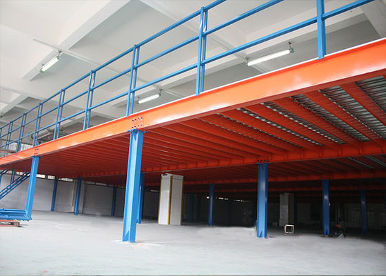 টেকসই র্যাক সমর্থিত Mezzanine মেঝে শিল্প Mezzanine সিস্টেম