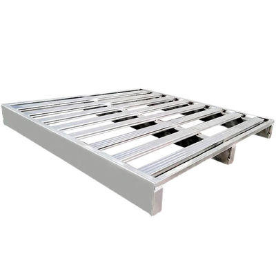 ভারী দায়িত্বের গুদাম ইস্পাত প্যালেট, Galvanized লজিস্টিক স্ট্যাকিং ইস্পাত প্যালেট